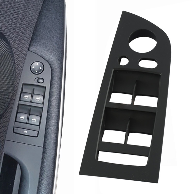 Kimpiris - Πάνελ Διακοπτών Παραθύρων Για Bmw 3 E90 05-11 / E93 06-14 Εμπρός Αριστερά (οδηγού) Με Τρύπα Καθρέφτη Μαύρο