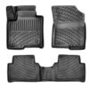 Kimpiris - Πατάκια Σκαφάκια 3D Από Λάστιχο TPE Για Kia Sorento 4 2021+ Rizline 4 Τεμάχια Μαύρα