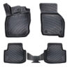 Kimpiris - Πατάκια Σκαφάκια 3D Από Λάστιχο TPE Για Seat Leon 4 (KL1/KL8) 2020+ Αυτόματο Rizline 4 Τεμάχια Μαύρα