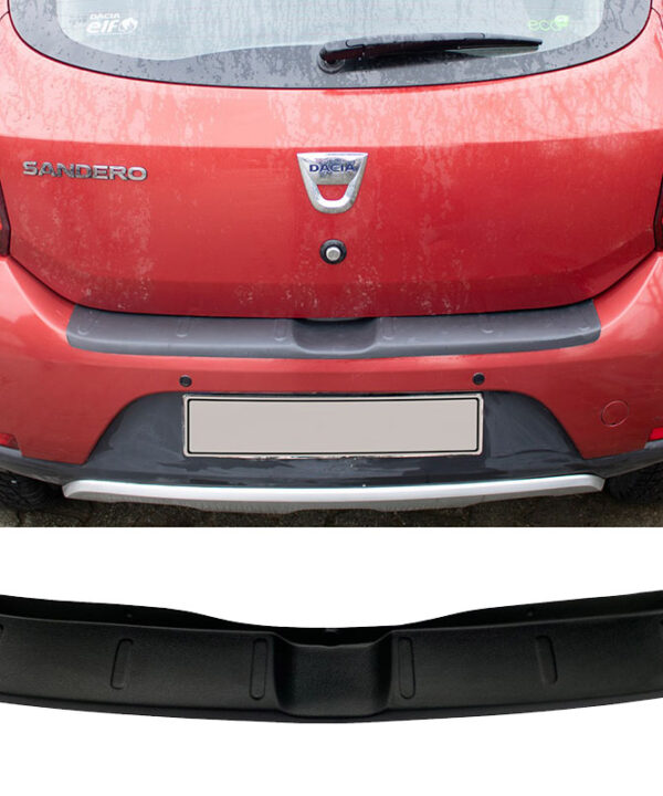 Kimpiris - Προστατευτικό Πίσω Προφυλακτήρα Για Dacia Sandero 2012-2020 Από Abs Πλαστικό Μαύρο
