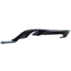 Diffuser Πίσω Προφυλακτήρα Για VW Golf VII (7.5) 17-20 Facelift GTI Με 2 Μονές Εξατμίσεις Δεξια & Αριστερά Γυαλιστερό Μαύρο Από Abs Πλαστικό 1 Τεμάχιο - Image 3