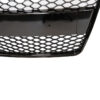 Μάσκα Για Audi TT 8J 06-14 TTRS Look Κυψελωτή Μαύρο Γυαλιστερό 1 Τεμάχιο - Image 4