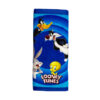 Kimpiris - Μαξιλαράκι Ζώνης Ασφαλείας Looney Tunes ''Tweety-Bugs Bunny-Daffy Duck-Sylvester''  Βελούδινο Μπλε 1 Τεμάχιο