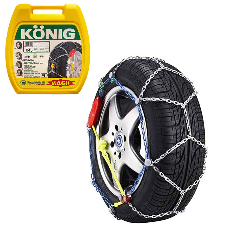 Kimpiris - Αλυσίδες Χιονιού Konig No Problem T2 Magic No 40 10mm 2 Τεμάχια