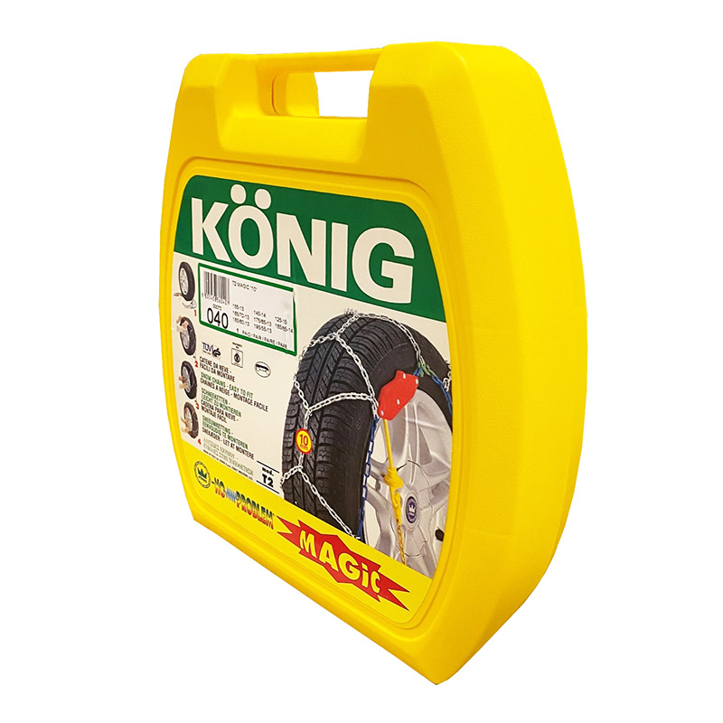 Αλυσίδες Χιονιού Konig No Problem T2 Magic No 40 10mm 2 Τεμάχια - Image 3