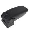 Κονσόλα Χειροφρένου Τεμπέλης Με Βάση Armster 3 Vegan Leather Για Fiat Sedici 06-14 / Suzuki SX4 06-14 Μαύρο Χρώμα Σετ 2  Τεμάχια - Image 4