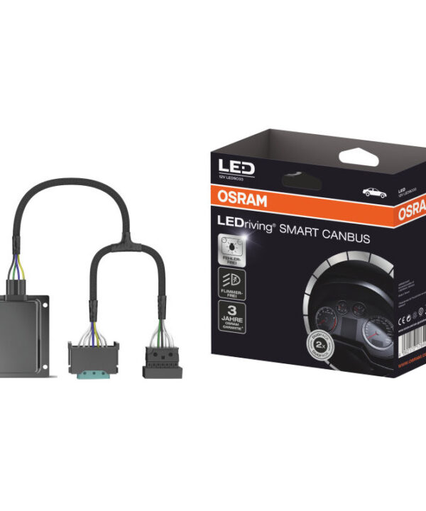 Kimpiris - Αντίστασεις Canceller Canbus Για Led Με Φίσα Plug & Play Osram LEDriving Smart Canbus LEDSC03 2 Τεμάχια