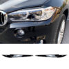 Kimpiris - Φρυδάκια Μπροστινών Φαναριών Για Bmw  X5 F15 & X6 F16 2013-2018 Βαμμένα Μάυρο Γυαλιστερό Χρώμα 2 Τεμάχια