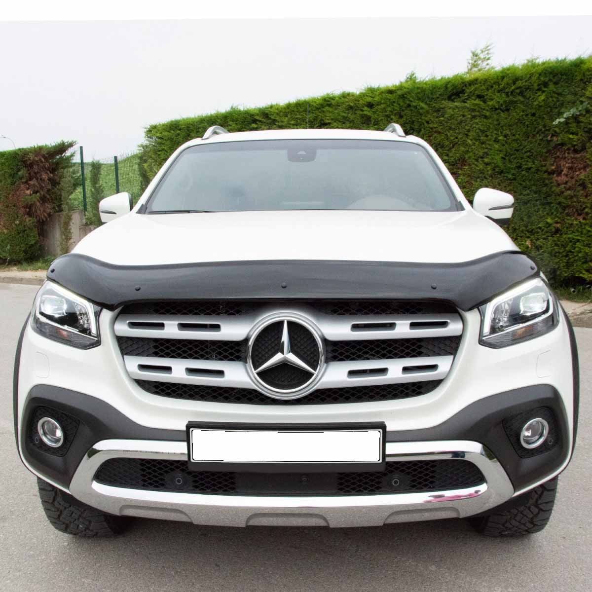 Ανεμοθραύστης / Αντιανεμικό Καπό Για Mercedes-Benz X-Class W470 2017+ Μαύρο Χρώμα - Image 4