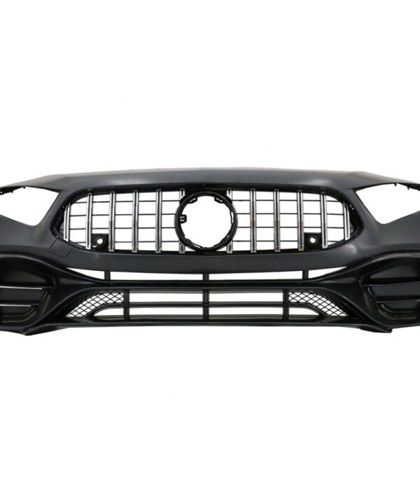 Alternative view of Μπροστινός Προφυλακτήρας Για Mercedes-Benz A-Class W177 Hatchback / V177 Sedan 18+ Amg A45 Look Με Μάσκα Panamericanal & Canards