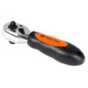 Kimpiris - Καστάνια Mini Διπλή 72 Δοντιών Με Καρέ 1/4" & 3/8" Με Αντιολισθητική Λαβή Tactix 900060