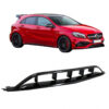 Splitters Μπροστινού Προφυλακτήρα Για Mercedes-Benz A-Class W176 15-18 Facelift Amg Line Έκδοση Γυαλιστερό Μαύρο 7 Τεμάχια - Image 4