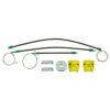 Kimpiris - Κιτ Επισκευής Γρύλου Παραθύρου Για VW Golf IV (4) 98-04 / Bora 98-05 Εμπρός Δεξιά / Αριστερή Πόρτα 8 Τεμάχια