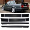 Kimpiris - Πλαινά Μασπιέ & Τριμ Πόρτας Σετ Για Bmw 3 E30 82-94 2D M-Technik 2 Από Abs Πλαστικό 8 Τεμάχια