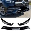 Kimpiris - Μπροστινό Spoiler Για Mercedes-Benz GLE C167 / W167 / V167 19-23 Amg Line Μαύρο Γυαλιστερό 3 Τεμάχια