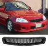 Kimpiris - Μάσκα Για Honda Civic 99-01 Sport Look Χωρίς Σήμα Μαύρη Γυαλιστερή 1 Τεμάχιο