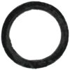Κάλυμμα Tιμονιού Χνουδωτό Μαύρο Medium 37-39CM 2505091 - Image 2
