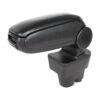 Kimpiris - Κονσόλα Χειροφρένου Τεμπέλης  "Oem" Design Για Peugeot 207 06-14 Μαύρο Χρώμα