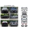 Kimpiris - Body Kit Για Mercedes-Benz GLC C253/X253 16-19 Full Upgrade To Faceift 2021 Amg Με Προφυλακτήρες