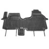 Kimpiris - Πατάκια Αυτοκινήτου Gledring 0926 Renault Trafic 2001-2014 / Opel Vivaro 201-2014 Μαύρο 3 Τεμάχια
