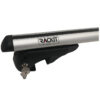Μπάρες Οροφής Αλουμινίου Universal Rackit RK004 120cm Railing System Σετ Με Πόδια Και Κλειδαριά Ασημί 2 Τεμάχια - Image 3