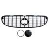 Kimpiris - Μάσκα Για Smart ForTwo C453 A453 (2014-2019) GT Amg Panamericana Look Γυαλιστερή Μαύρη 1 Τεμάχιο