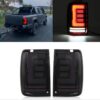 Πισινά Φανάρια Set Για VW Amarok 10-21 Full Led Bar Dynamic Φλας Μαύρο / Φιμέ Carner - Image 3