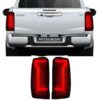 Kimpiris - Πισινά Φανάρια Set Για MitsubishiL200 2019+ Led Bar Red Smoke
