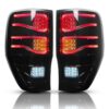 Kimpiris - Πισινά Φανάρια Set Για Ford Ranger T6 T7 T8 12-20 Led Bar Black Full Led