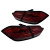 Kimpiris - Πισινά Φανάρια Set Για Ford Fiesta RS 2017-2021 Led Bar Red Smoke JunYan