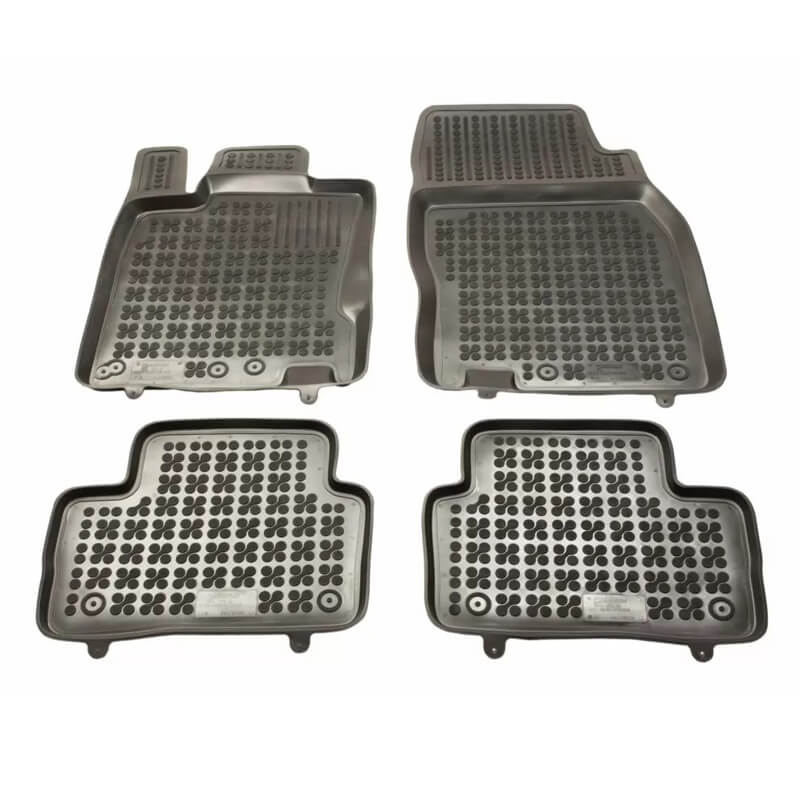 Kimpiris - Πατάκια Σκαφάκια 3D Από Λάστιχο TPE Για Renault Kadjar 2015+ Rezaw Plast 4 Τεμάχια Μαύρα