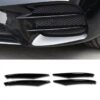 Kimpiris - Τριμ Προφυλακτήρα Εμπρός Για Mercedes-Benz A-Class W177 19+ Μαύρο Γυαλιστερό Σετ 4 Τεμαχίων