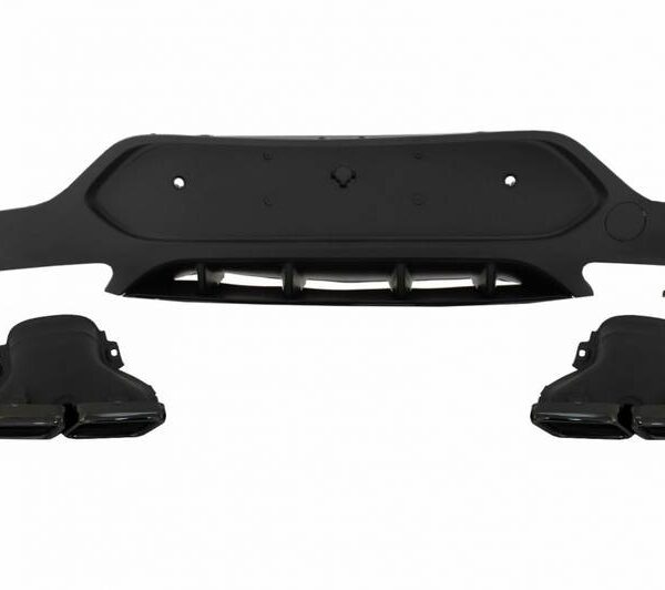 Alternative view of Diffuser Πίσω Προφυλακτήρα Για Mercedes-Benz GLC Coupe C253 2015-2019 GLC63 Amg Look Για Amg Sport Line Προφυλακτήρες Σετ Με Μαύρες Μπούκες