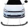 Kimpiris - Μπροστινό Spoiler Για VW Golf VII (7) 12-20 Standard Έκδοση Matt Black 3 Τεμάχια