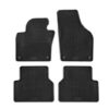 Kimpiris - Λαστιχένια Πατάκια Geyer & Hosaja Για VW Tiguan 2007-2015 4 Τεμάχια Μαύρα 808/4C