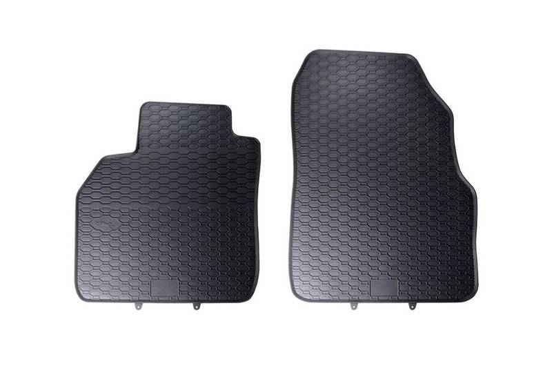 Kimpiris - Λαστιχένια Πατάκια Geyer & Hosaja Για Citroen Berlingo / Fiat Doblo / Peugeot Partner / Opel Combo 2018+ / Toyota Proace City 2019+ 2 Τεμάχια Εμπρός Μαύρα 918/2C