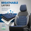 Καλύμματα Αυτοκινήτου Otom "Nova" Universal Ύφασμα Jacquard / Δερματίνη Σετ Εμπρός / Πίσω 11 Τεμαχίων Μπλε / Μαύρο ΝΟV-3304 - Image 4