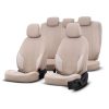 Kimpiris - Καλύμματα Αυτοκινήτου Otom "Advanced Leather" Universal Δερματίνη / Λινό Ύφασμα Σετ Εμπρός / Πίσω 11 Τεμαχίων Μπεζ ΑDV-105