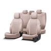 Kimpiris - Καλύμματα Αυτοκινήτου Otom Coral Design Universal Full Δερματίνη Σετ Εμπρός / Πίσω 11 Τεμαχίων Μπεζ CRΑL-102