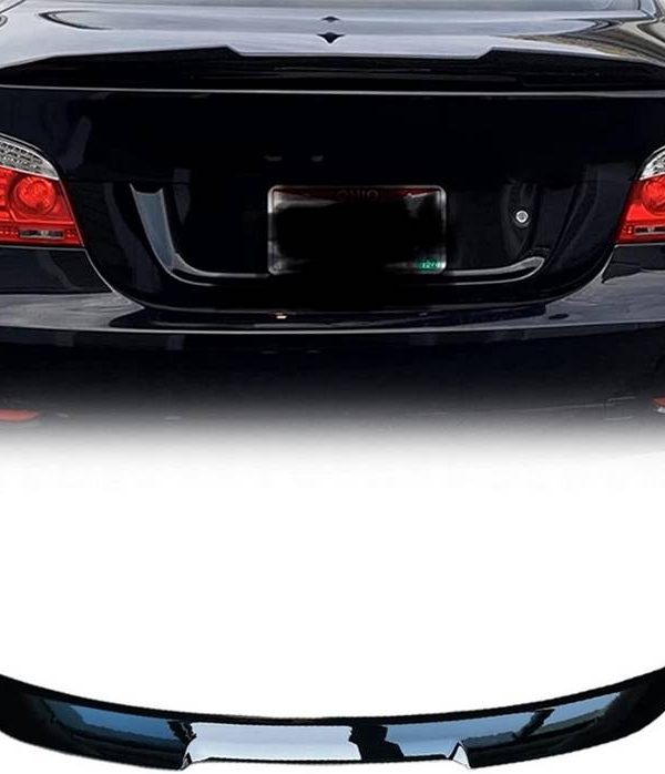 Alternative view of Αεροτομή Πορτ Παγκάζ Για Bmw 5 E60 03-11 M4 Look Lipspoiler Γυαλιστερή Μαύρη Από Πλαστικό