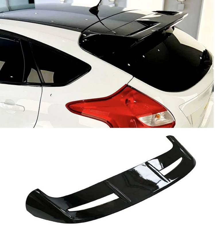 Kimpiris - Αεροτομή Οροφής Για Ford Focus Hatchback 11-18 ST-Line Γυαλιστερή Μαύρη Από Abs Πλαστικό
