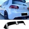 Kimpiris - Αεροτομή Οροφής Για Vw Golf VI (6) 08-13 "Oettinger Look" Απλή Έκδοση Μαύρο Γυαλιστερό