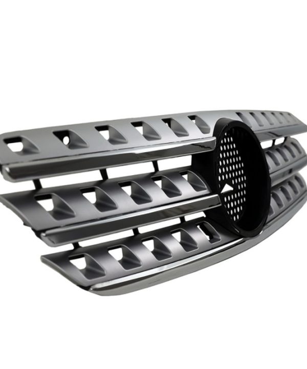 Alternative view of Μάσκα Για Mercedes-Benz ML-Class W163 98-05 Look W164 Amg Ασημί/Χρώμιο 1 Τεμάχιο