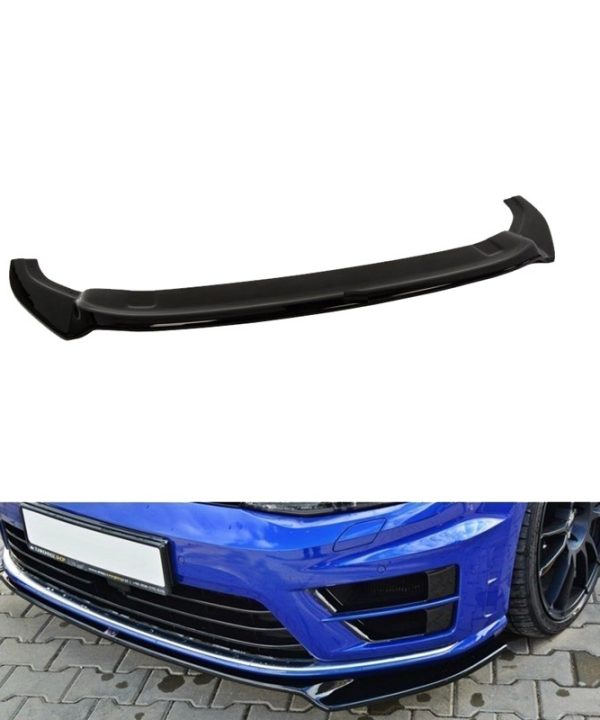 Kimpiris - Μπροστινό Spoiler Για VW Golf VII (7) 12-17 R & R-Line Έκδοση Glossy Black V.2