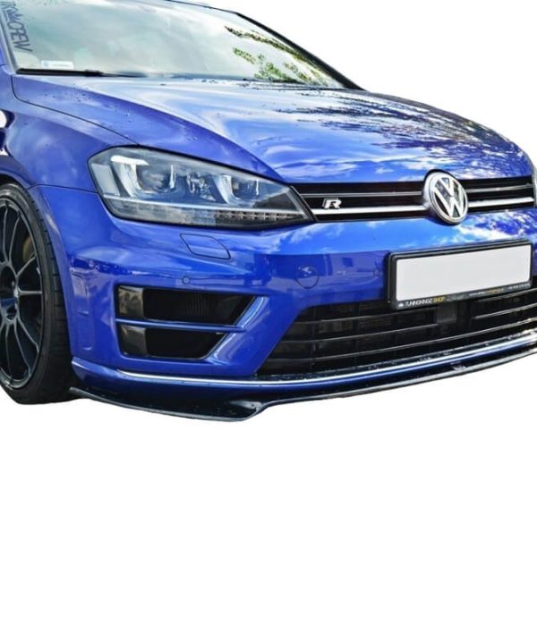 Alternative view of Μπροστινό Spoiler Για VW Golf VII (7) 12-17 R & R-Line Έκδοση Glossy Black V.2