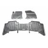 Kimpiris - Πατάκια Σκαφάκια 3D Από Λάστιχο Για Toyota Ηilux 2015+ Double Cab Rezawplast 3 Τεμάχια Μαύρα