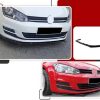 Kimpiris - Μπροστινό Spoiler Για VW Golf VII (7) 12-17 Race Glossy Black Standard Έκδοση