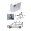 Kimpiris - Πόδια / Άκρα Για Μπάρες & Σχάρες Οροφής CRUZ 933-324 Για Opel Combo 03-12 Με Βάση Αλουμινίου Στην Οροφή Σετ 4 Τεμάχια