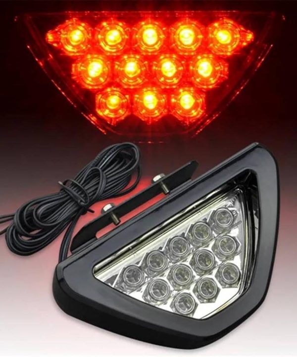 Τρίτο Στόπ Φώς Φρένων 12v με Βάση Στήριξης