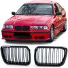 Kimpiris - Καρδιές Μάσκας Για Bmw 3 E36 96-99 M4 Look Με Διπλή Γρίλια Μαύρο Γυαλιστερό 2 Τεμάχια